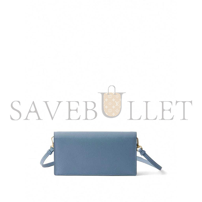 PRADA TRIANGLE LOGO LEATHER MINI BAG 1NF059 (18*9.5*3cm)